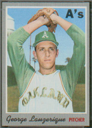 1970 Topps Baseball Cards      041      George Lauzerique